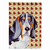 Dog Fall Leaves Portrait Flag Garden Size - 705332066037