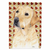 Fall Leaves with Dog Portrait Flag Garden Size - 705332063166
