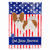 Dog Print American Flag Garden Size - 638508984364