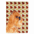 Fall Leaves with Dog Portrait Flag Garden Size - 705332064163