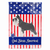 Dog Print American Flag Garden Size - 638508984241