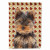 Fall Leaves with Dog Portrait Flag Garden Size - 615872864478