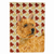 Fall Leaves with Dog Portrait Flag Garden Size - 705332064118
