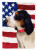 American Flag with Dog Artwork Flag Garden Size - 194030221761