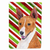 Candy Cane Holiday Christmas Dog Flag Garden Size - 705332067478