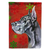 Red and Green Snowflakes Holiday Christmas Dog Flag Garden Size - 638508065087