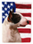 American Flag with Dog Artwork Flag Garden Size - 194030222355