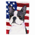 USA American Flag with Dog Flag Garden Size - 705332048231