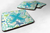 Letter Flowers and Butterflies Foam Coaster Set of 4 - 615872973095