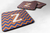 Letter Chevron Foam Coaster Set of 4 - 638508288233