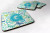Letter Flowers and Butterflies Foam Coaster Set of 4 - 615872972920