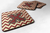 Letter Chevron Foam Coaster Set of 4 - 638508288479