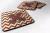 Letter Chevron Foam Coaster Set of 4 - 638508288479