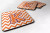 Letter Chevron Foam Coaster Set of 4 - 638508288608