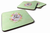 Flowers Design with Dog Foam Coaster Set of 4 - 194030076545