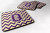 Letter Chevron Design Foam Coaster Set of 4 - 638508287625