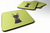 Checkerboard Design with Dog Foam Coaster Set of 4 - 615872895861
