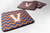 Letter Chevron Foam Coaster Set of 4 - 638508288196