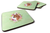 Flowers Design with Dog Foam Coaster Set of 4 - 194030076422