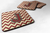 Letter Chevron Foam Coaster Set of 4 - 638508288332