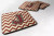 Letter Chevron Foam Coaster Set of 4 - 638508288332