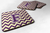 Letter Chevron Design Foam Coaster Set of 4 - 638508287519