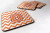 Letter Chevron Foam Coaster Set of 4 - 638508288646