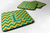 Letter Chevron Design Foam Coaster Set of 4 - 638508287830