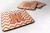 Letter Chevron Foam Coaster Set of 4 - 638508288578