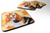 Fall Leaves with Dog Foam Coaster Set of 4 - 652259213979