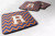 Letter Chevron Foam Coaster Set of 4 - 638508288158