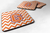 Letter Chevron Foam Coaster Set of 4 - 638508288561