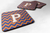 Letter Chevron Foam Coaster Set of 4 - 638508288134