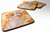 Fall Leaves with Dog Foam Coaster Set of 4 - 652259214075