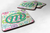 Letter Flowers Initial Foam Coaster Set of 4 - 615872974283
