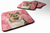 Love Design with Dog Foam Coaster Set of 4 - 652259211739