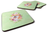 Flowers Design with Dog Foam Coaster Set of 4 - 194030075920