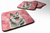Love Design with Dog Foam Coaster Set of 4 - 652259211685