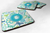 Letter Flowers and Butterflies Foam Coaster Set of 4 - 615872973002