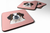 Checkerboard Design with Dog Foam Coaster Set of 4 - 615872895250