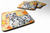 Fall Leaves with Dog Foam Coaster Set of 4 - 652259213467