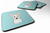 Checkerboard Design with Dog Foam Coaster Set of 4 - 615872894437