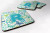Letter Flowers and Butterflies Foam Coaster Set of 4 - 615872973033