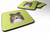 Checkerboard Design with Dog Foam Coaster Set of 4 - 615872895830