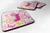 Letter Flowers and Butterflies Foam Coaster Set of 4 - 615872972692