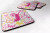 Letter Flowers and Butterflies Foam Coaster Set of 4 - 615872972692