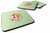 Flowers Design with Dog Foam Coaster Set of 4 - 194030076149
