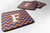 Letter Chevron Foam Coaster Set of 4 - 638508288035