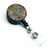 Retro Tribal Alphabet Initial Retractable Badge Reel - 638508552877