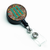 Retro Tribal Alphabet Initial Retractable Badge Reel - 638508552785